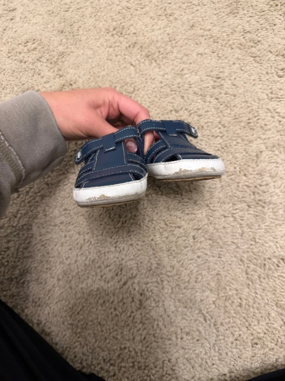 Toddler Navy Blue Sandal Sneakers - Kids Shoes